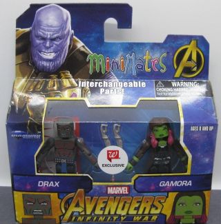 Marvel Minimates Walgreens Infinity War Movie Drax & Gamora