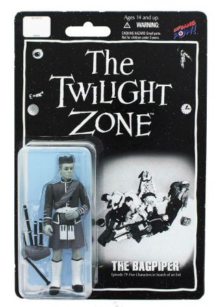 The Twilight Zone 3.  75 " Action Figure: The Bagpiper