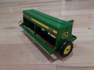 John Deere Ertl Grain Drill 452 Made In Usa 1/16 Farm Implement Collectable Toy