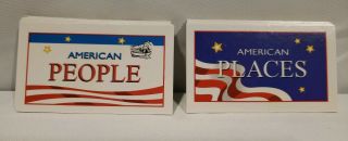Monopoly America Special Edition Board Game People & Places Cards Replacement