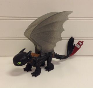 2014 Dreamworks How To Train Your Dragon 6 " Toothless Nightfury Action Figure