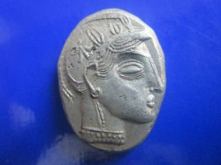 East Celtic Silver Coin.  Imitation Athens /owl Tetradrachm.  Coin