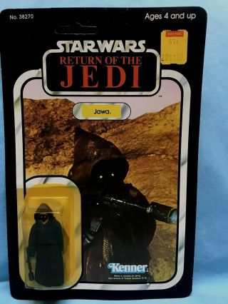 Kenner Star Wars Action Figure 37 Jawa 1983 In Package