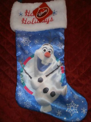 Disney Frozen Olaf Christmas Stocking 18 "