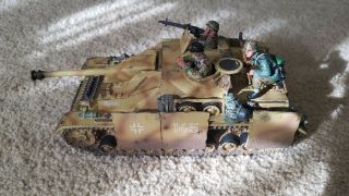 King & Country Ww2 German Army Ws069 Stug Iv Tank Set