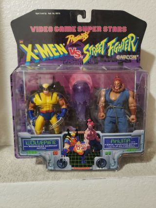 Wolverine Vs.  Akuma - X - Men Vs.  Street Fighter - Toybiz -
