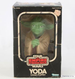 Vintage Kenner Star Wars 1980 Yoda Hand Puppet Empire Strikes Back