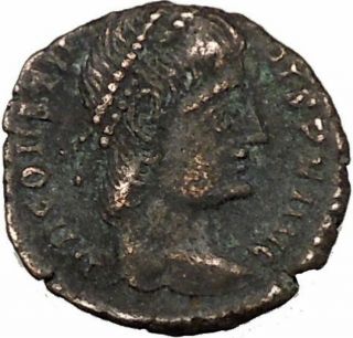 Constans Gay Emperor Constantine The Great Son Roman Coin Success Wreath I35859