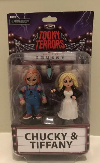 Neca Toony Terrors Chucky And Tiffany Set