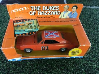 Vintage 1981 Ertl 1:25 Die - Cast The Dukes Of Hazzard Dodge Charger General Lee