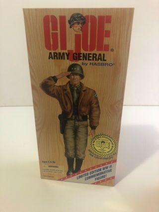 Gi Joe World War 2 Army General (12 " Action Figure) By Hasbro (bj) Nib