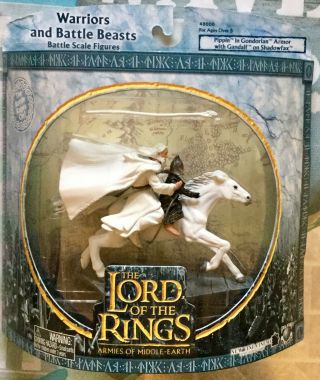 Lotr Aome Warriors Battle Beasts Pippin Gandalf On Shadowfax Lord Of The Rings
