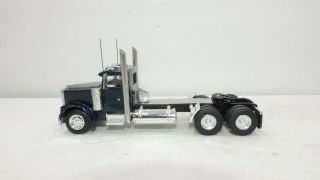 Dcp Custom dark blue resin Freightliner XL Classic daycab tractor 1/64 2