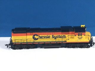Mantua Tyco Chessie System 4301 C&o Diesel Locomotive Model Railroad Ho Scale