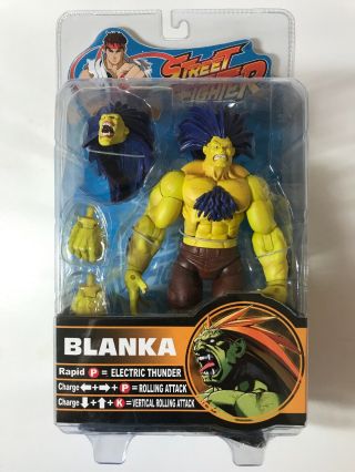 Street Fighter Sota Blanka Yellow Blue Alternate Outfit Round 2 Capcom 15th G1