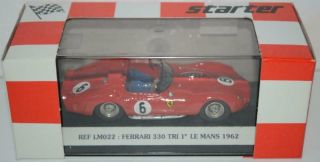 Starter 1:43 - Ferrari 330 Tri - Le Mans 1962 Lm022