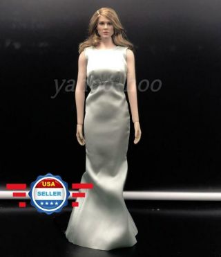 1/6 Léa Seydoux Head Sculpt Dress Set,  Phicen Seamless Body S07c