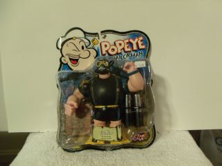 Popeye The Sailor Man Classic Bluto Action Figure Mezco Rare