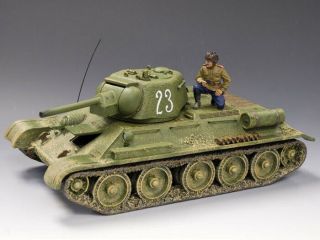 King And Country Ra025 - 1 Soviet T34/76 (23) Retired