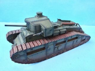 John Jenkins Designs 1/30scale Ww1 British Medium Tank Mark C Malegwb - 04 Preoop