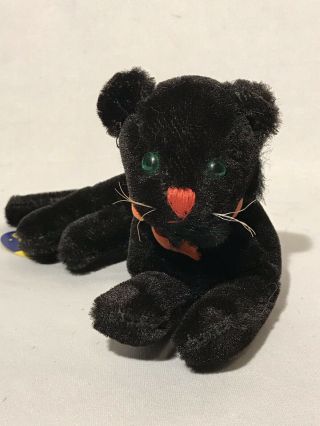 Vintage R Dankin & Co Dream Pets Black Panther Cat 256 With Tag