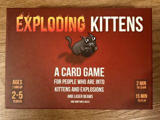 Exploding Kittens Card Game (edition)