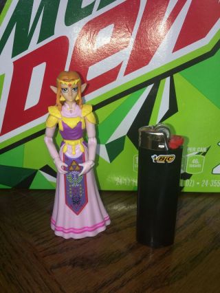 World Of Nintendo Princess Zelda 4” Action Figure Legend Of Zelda