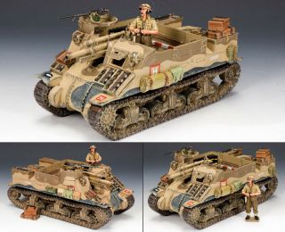 King And Country Ea058 - 1:30 British Army M7 Priest,  North Africa -