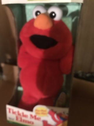 Tyco Sesame Street Tickle Me Elmo Doll 1996 Vintage 2