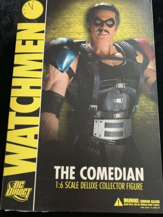 Dc Direct 1:6 Scale Deluxe Collector Figure Watchmen: The Comedian