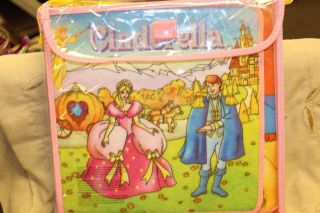 Cinderella Felt Playset Book Soft Play Interactive Princess Storybook In Bag