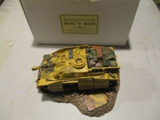 King & Country Sp08 Knocked Out Stug Assault Gun Piece
