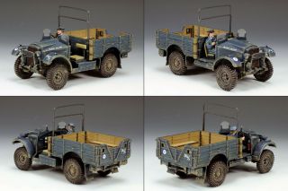 King And Country Raf037 - 1:30 Raf Morris Cs8 15 Cwt Truck -