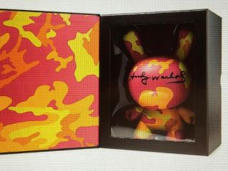 Andy Warhol Masterpiece Series - Dunny Camo - Vinyl Figure By Kidrobot -