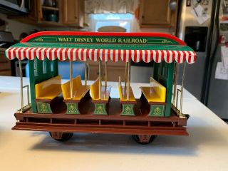 Walter Walt Disney World G Gauge Scale Passenger Train Car (1)