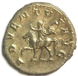 Trajan Decius Silver Antoninianus Adventvs Avg - Ric 11b