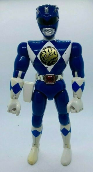 1993 Mighty Morphin Power Rangers 8 " Blue Ranger Billy Action Figure