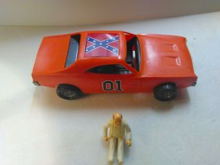 Mego General Lee Car With Boss Hogg Dukes Of Hazzard