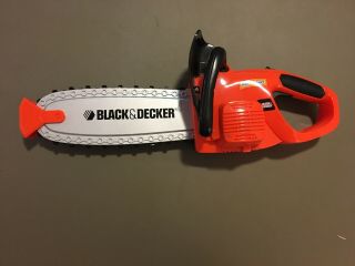 Childs Tools - Black & Decker Chainsaw And Step 2 Tools