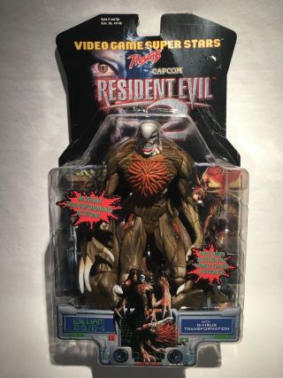 Resident Evil 2 William G - 3/g - 4 Figure Moc/sealed 1998 Toy Biz Playstation