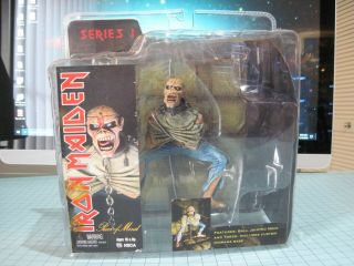Rare 2005 Iron Maiden Eddie Piece Of Mind Action Figure Neca Toy Series 1