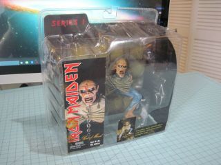 Rare 2005 Iron Maiden Eddie Piece of Mind Action Figure Neca toy Series 1 2