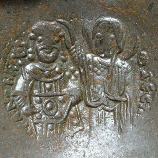 Byzantine Coin Manuel I Comnenus1143 - 1180 Ad Constantinople Billon Aspron Trachy
