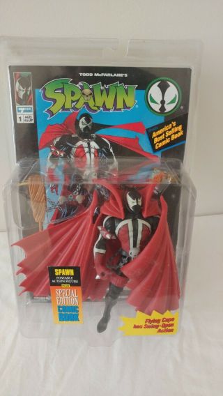 Spawn Series 1 1994 Flying Cape 6 " Action Figure Todd Mcfarlane Toys