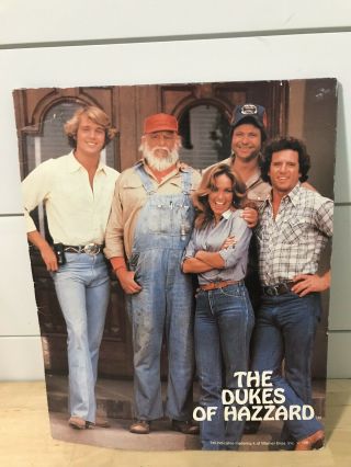 The Dukes Of Hazzard Vintage 1981 2 Pocket Folder