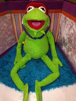 Vguc - 20” 2002 Macy’s Kermit The Frog Plush Toy Frog - Tographer