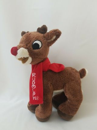 Dan Dee Collectors Choice Rudolph Reindeer Stuffed Plush Animal 2010