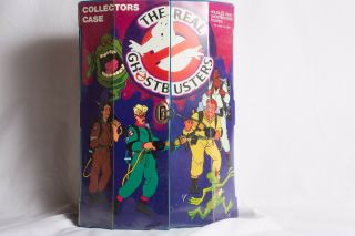 Vintage 1988 The Real Ghostbusters Collectors Case Holds 12 Figures