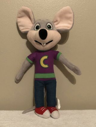 Chuck E Cheese 12” Mascot Plush Mouse 2013