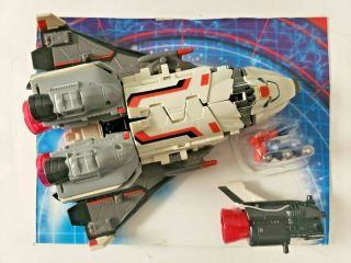 2002 Transformers Armada Jetfire W/ Comettor Mini - Con Figure Loose